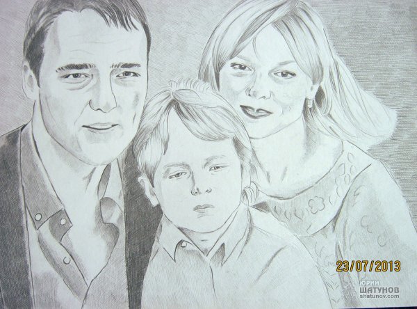 Рисунки Юры Шатунова