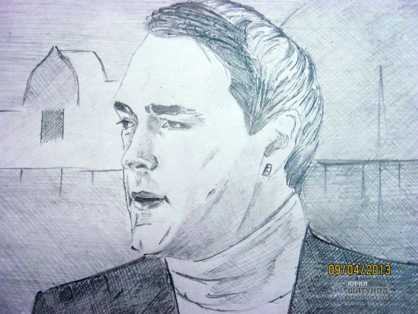 Портрет Юрия Шатунова