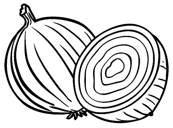 Рисование овощей пошагово