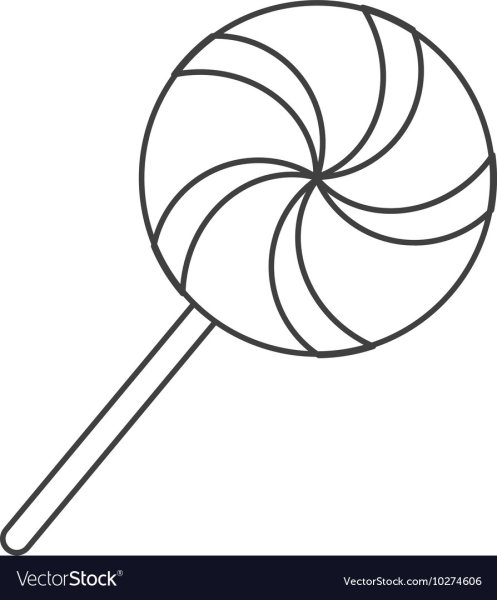 Рисование леденца