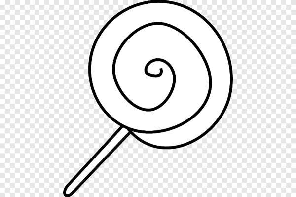 Леденец на палочке шаблон