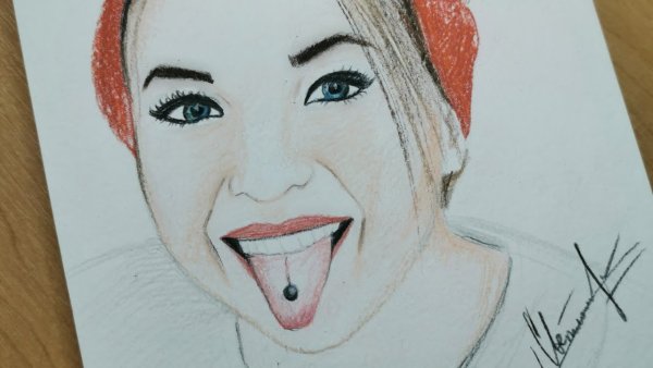 Юля гаврилина портрет