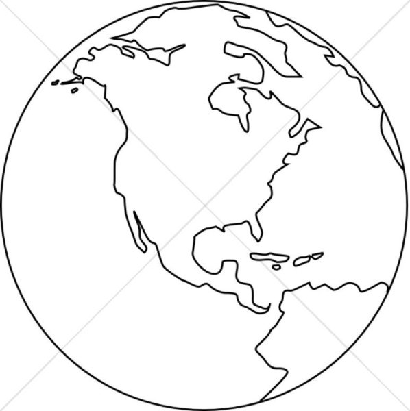 Земля рисунок карандашом