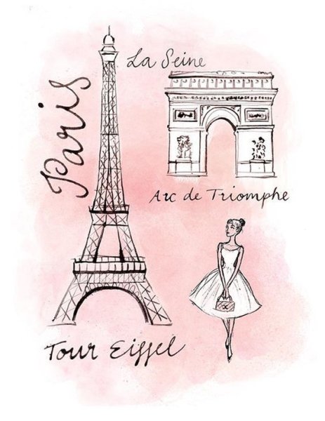 Париж карандашом