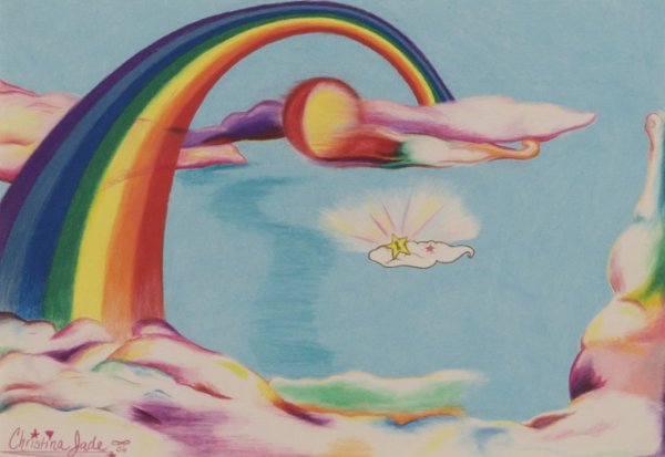 Степные пейзажи пастелью