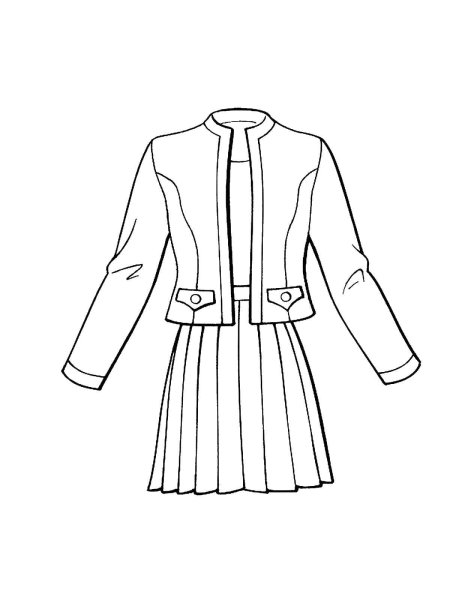 Мужчина в костюме карандашом