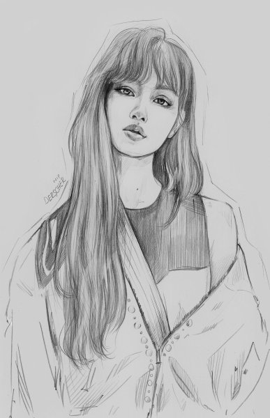 Lisa BLACKPINK портрет