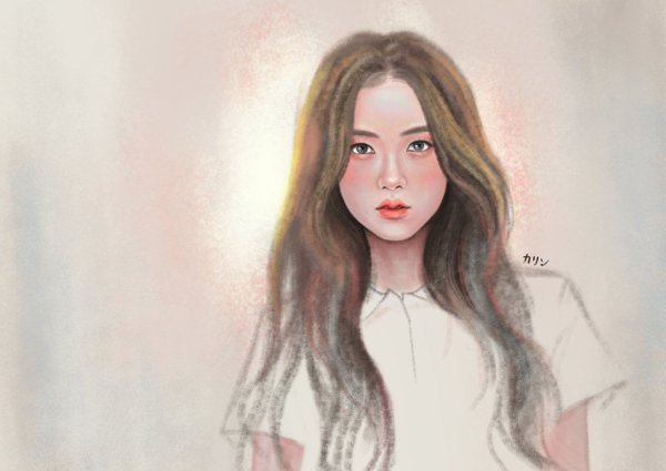 Арт Дженни из блэкпинк