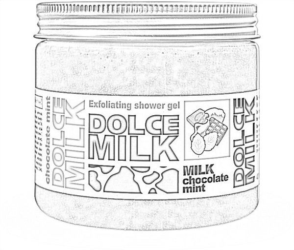 Шампунь Dolce Milk разукрашка