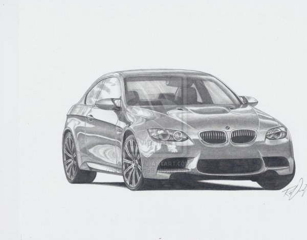 BMW m5 f90 скетч