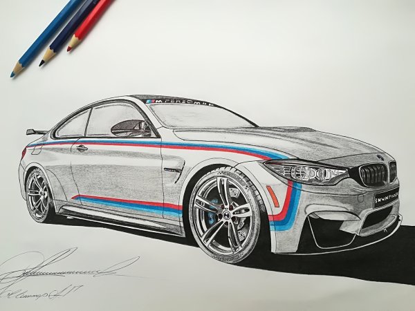 BMW m5 f90 скетч