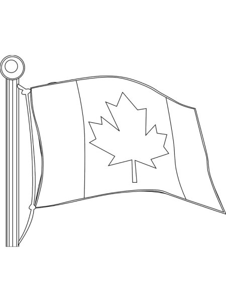 Флаг раскраска