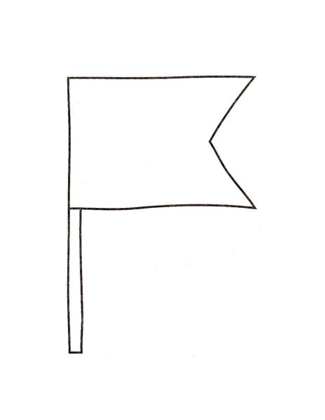 Флажок раскраска