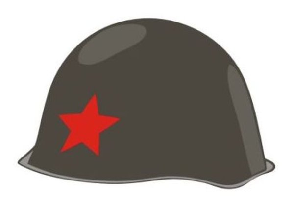 Каска Военная карандашом