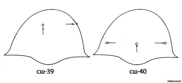 Выкройка подшлемника для каски сш39