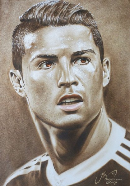 Рисунок Роналдо