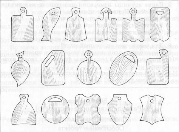 Эскиз кухонной доски