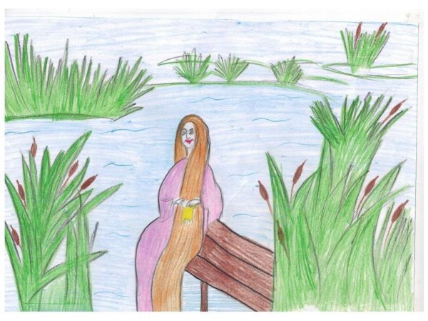 Су анасы рисунок для детей