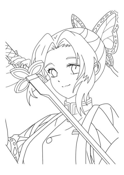 Шинобу клинок рассекающий демонов