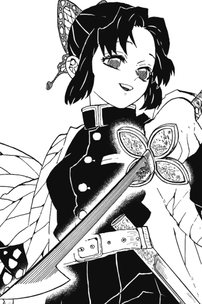 Клинок рассекающий демонов Манга Шинобу Кочо