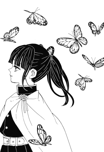 Аниме клинок рассекающий демонов поместье бабочек