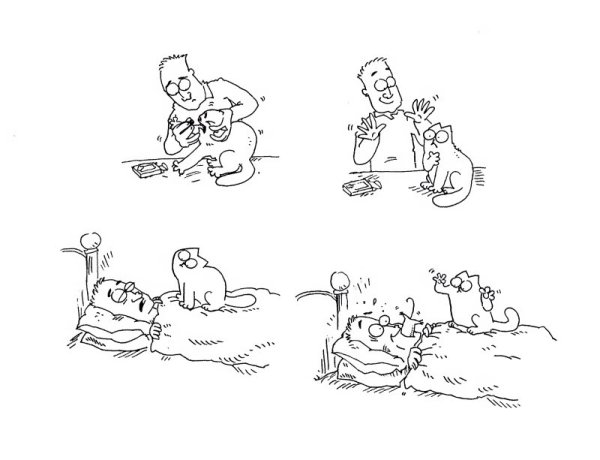 Кот Саймона комиксы