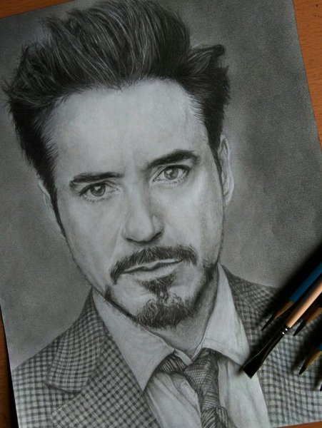 Роберт Дауни младший портрет