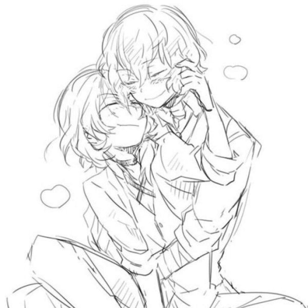 Чуя Накахара скетч