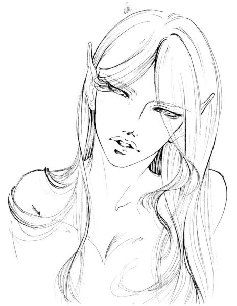 Девушка Эльф