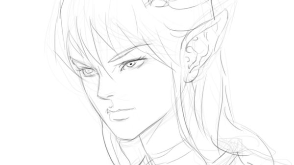 Рисование эльфов