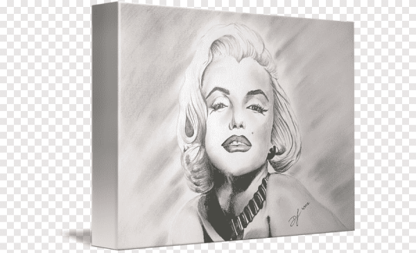 Мэрилин Монро рисунок