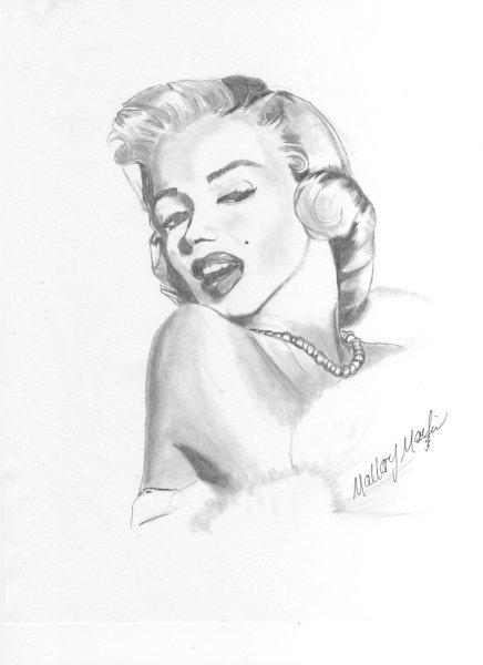 Мэрилин Монро портрет