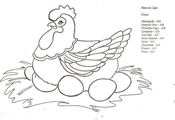 Иллюстрация к сказке Курочка Ряба 1 класс