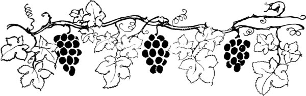 Пластилинография ветка винограда