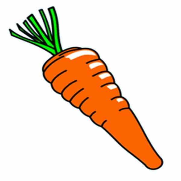 Морковь раскраска
