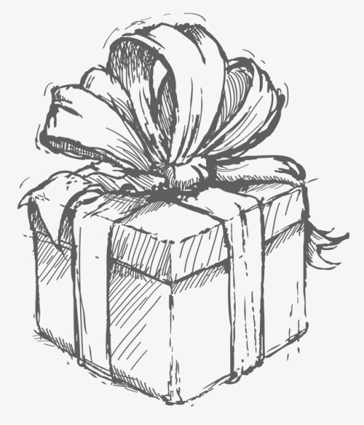 Подарок рисунок