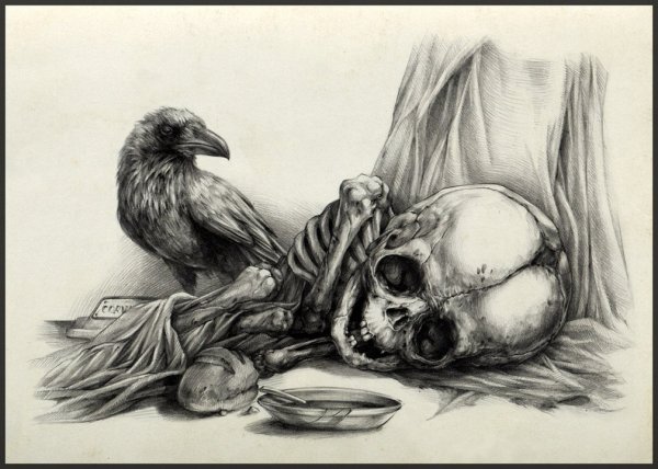 Рисунки карандашом мифических существ