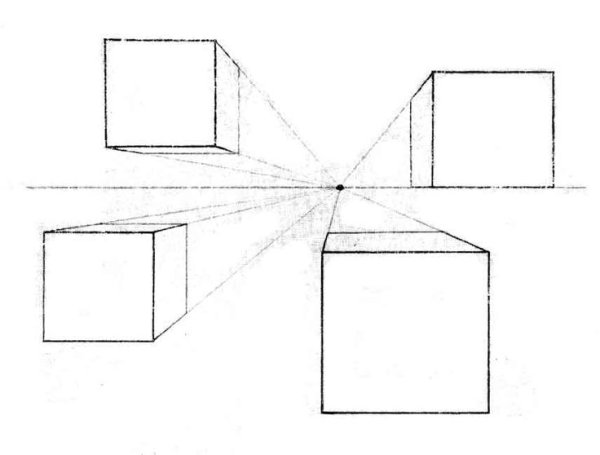 Объемный квадрат с тенью