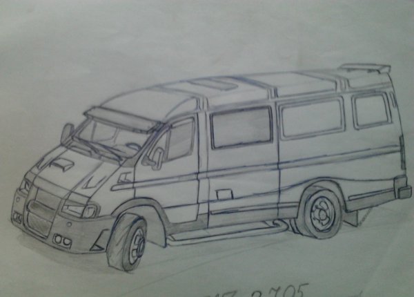 Рисование Газель