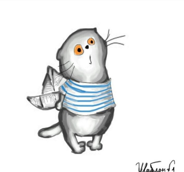 Котенок карандашом