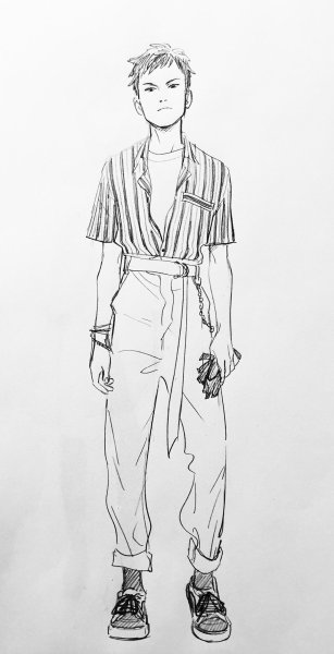 Наброски подростков