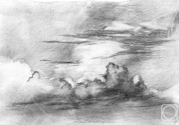 Облака карандашом