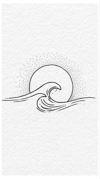 Волна эскиз