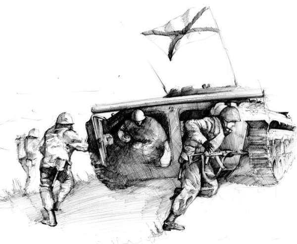 Британские парашютисты второй мировой войны рисунки