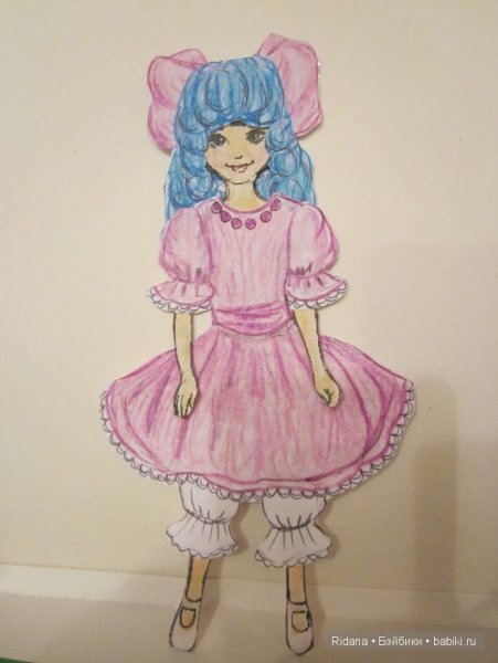 Нарисовать Мальвину