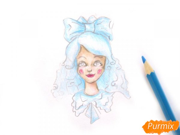 Раскраска Буратино и Мальвина