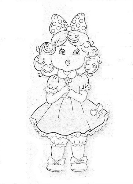 Буратино рисунок детский