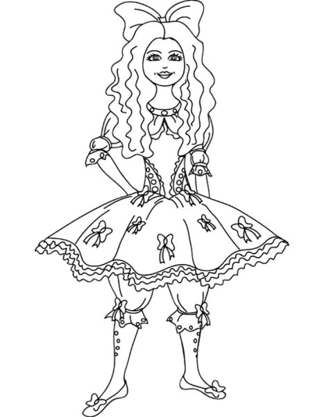 Нарисовать Мальвину