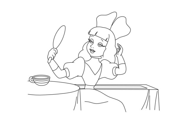 Сказочные герои карандашом