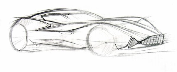 Машина будущего для срисовки